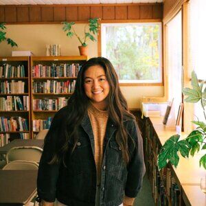 UO Soft Striped Sweater | Mock Turtleneck